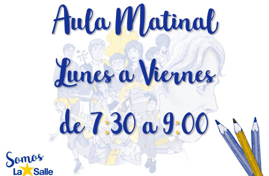 INFORMACIÓN AULA MATINAL CURSO 25-26